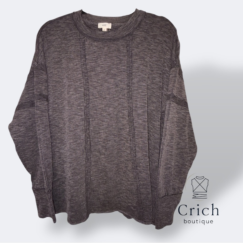 Womens Gray top NWT